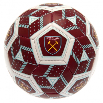 West Ham United futball labda Football Size 3 HX