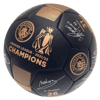Manchester City futball labda Premier League Champions Signature PH size 5