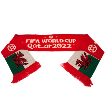 Labdarúgó válogatott téli sál 2022 Wales Scarf