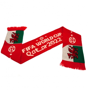 Labdarúgó válogatott téli sál 2022 Wales Scarf