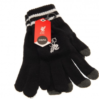 FC Liverpool gyerek kesztyű Touchscreen Knitted Gloves Youths BK