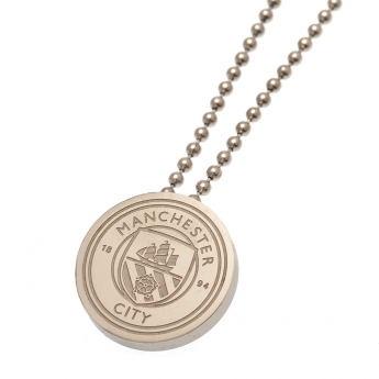 Manchester City nyaklánc medállal Stainless Steel Pendant & Chain