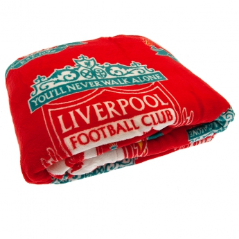 FC Liverpool takaró Sherpa Fleece Blanket