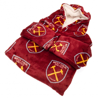 West Ham United gyerek poncsó Blanket