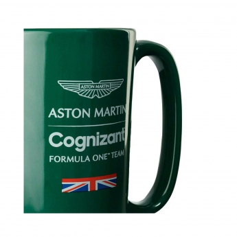 Aston Martin bögre Logo mug green