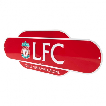 FC Liverpool fali tábla Colour Retro Sign