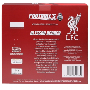 FC Liverpool gyantaszobor Alisson Becker Premium 60cm Statue