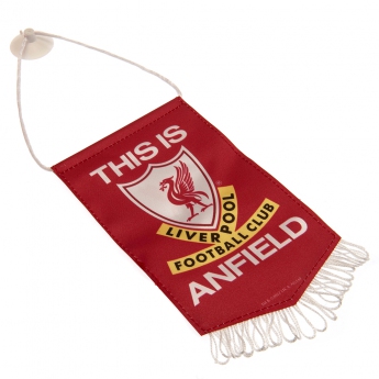FC Liverpool zászló Mini Pennant TIA white