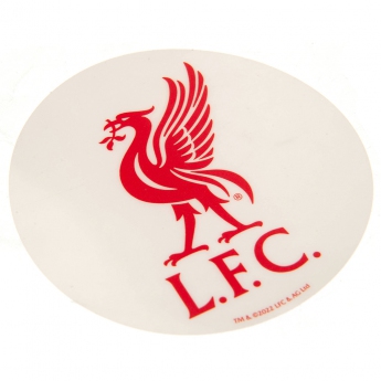 FC Liverpool matrica Single Car Sticker LB