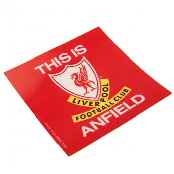 FC Liverpool matrica Single Car Sticker TIA