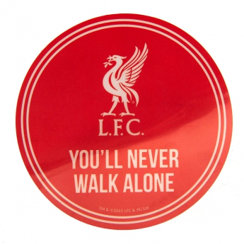 FC Liverpool matrica Single Car Sticker YNWA