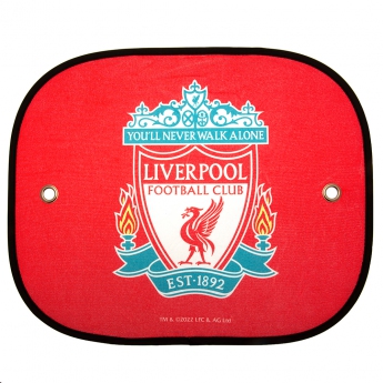 FC Liverpool napellenzők Car Sunshades