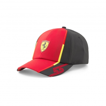 Ferrari gyerek baseball sapka Sainz official red F1 Team 2023