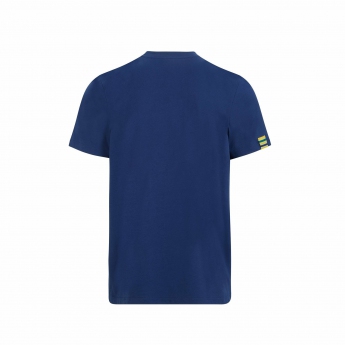 Ayrton Senna férfi póló Flag navy 2021