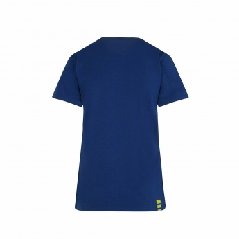 Ayrton Senna női póló Signature Logo navy 2021
