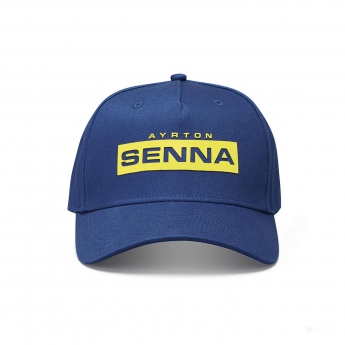 Ayrton Senna baseball sapka Signature Logo navy 2021