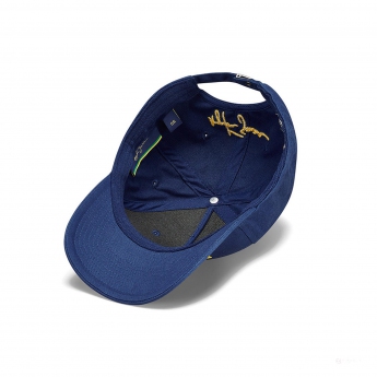 Ayrton Senna baseball sapka Signature Logo navy 2021