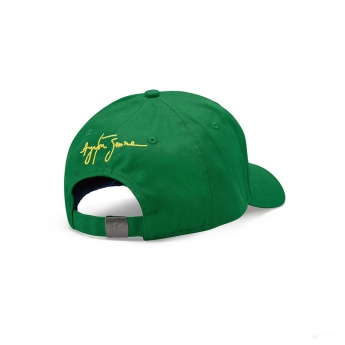 Ayrton Senna baseball sapka Signature Logo green 2021