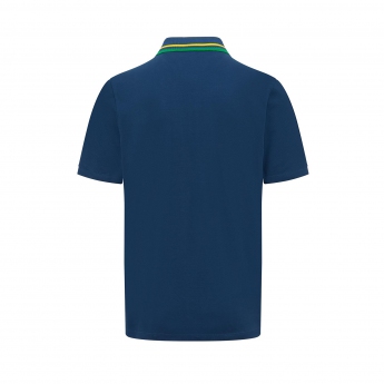 Ayrton Senna pólóing Logo navy 2022