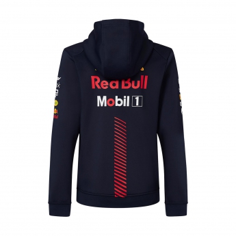 Red Bull Racing gyerek kapucnis pulóver official navy zip F1 Team 2023