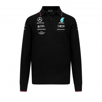 Mercedes AMG Petronas férfi szvetter official black F1 Team 2023
