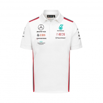 Mercedes AMG Petronas pólóing official white F1 Team 2023
