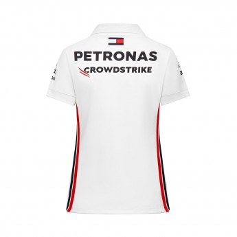 Mercedes AMG Petronas női póló official white F1 Team 2023