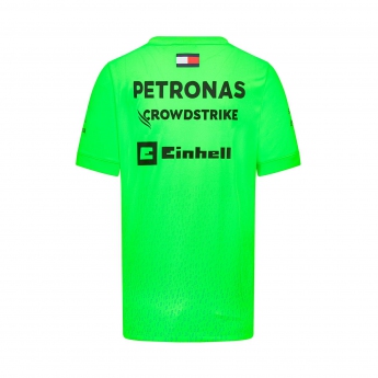 Mercedes AMG Petronas férfi póló Set Up green F1 Team 2023