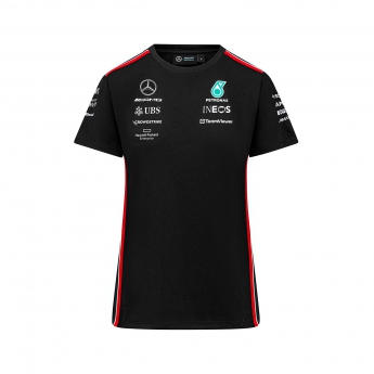 Mercedes AMG Petronas női póló official black F1 Team 2023