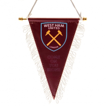 West Ham United zászló Triangular Mini Pennant