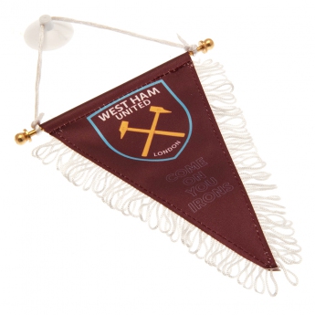 West Ham United zászló Triangular Mini Pennant