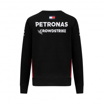 Mercedes AMG Petronas női pulóver official Crew black F1 Team 2023