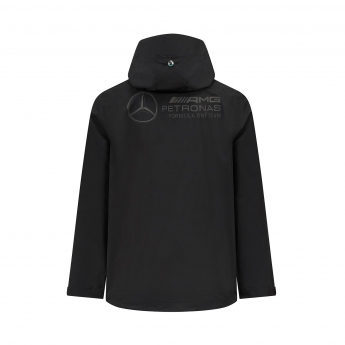 Mercedes AMG Petronas férfi kapucnis kabát Performance black F1 Team 2023