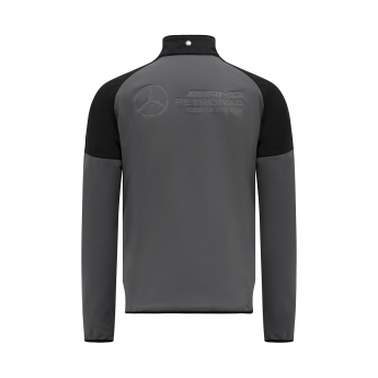 Mercedes AMG Petronas férfi kabát Logo Softshell grey F1 Team 2023