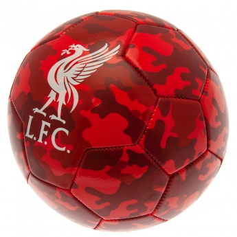 FC Liverpool futball labda Camo Size 3