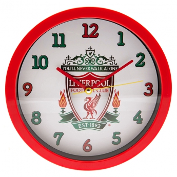 FC Liverpool óra Wall Clock white