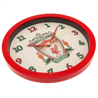 FC Liverpool óra Wall Clock white