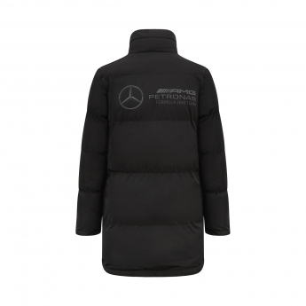 Mercedes AMG Petronas férfi kapucnis kabát Ultimate Black F1 Team 2023