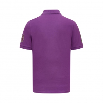 Mercedes AMG Petronas pólóing Lewis Hamilton purple F1 Team 2023