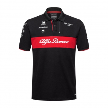 Alfa Romeo Racing pólóing official black F1 Team 2023