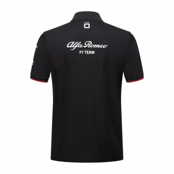 Alfa Romeo Racing pólóing official black F1 Team 2023