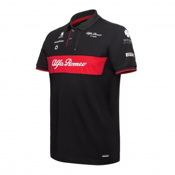 Alfa Romeo Racing pólóing official black F1 Team 2023
