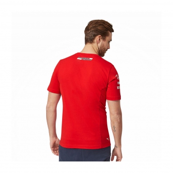 Ferrari férfi póló Sainz red F1 Team 2021