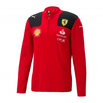 Ferrari férfi pulóver official HalfZip F1 Team 2023