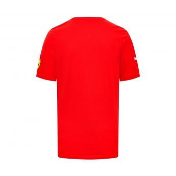 Ferrari férfi póló Leclerc Driver Red F1 Team 2023
