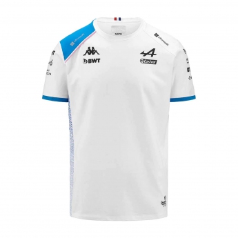 Alpine F1 férfi póló Fan white F1 Team 2023