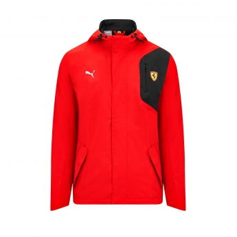 Ferrari férfi kapucnis kabát Rain Red F1 Team 2023