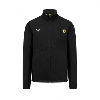 Ferrari férfi kabát Logo Softshell Black F1 Team 2023