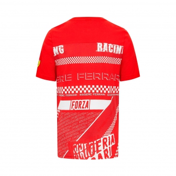 Ferrari férfi póló Graphic red F1 Team 2023