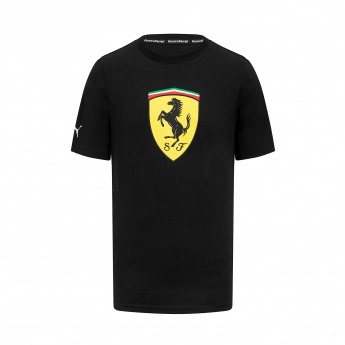 Ferrari férfi póló Shield black F1 Team 2023